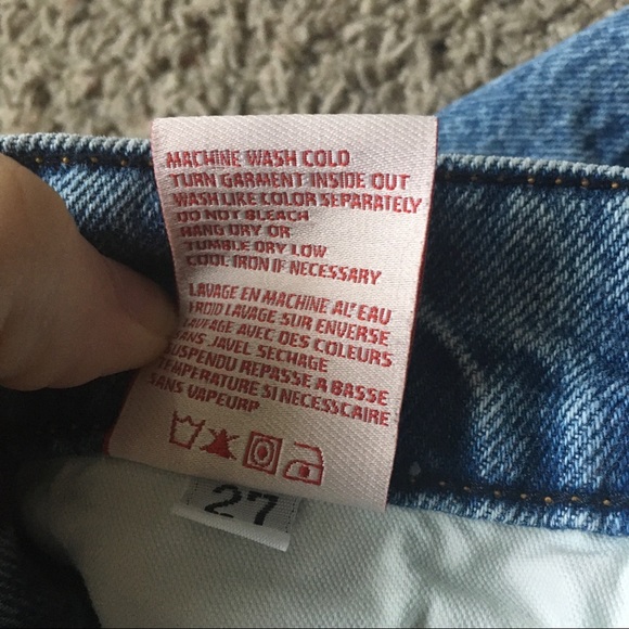 Revice Distressed Cutoff Denim Shorts - Size 27 - Picture 8 of 16